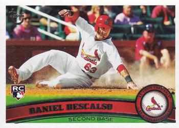 2011 Topps - Throwback #87 Daniel Descalso Front