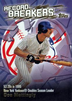 2003 Topps - Record Breakers (Series One) #RB-DM Don Mattingly Front