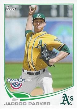 2013 Topps Opening Day #142 Jarrod Parker Front