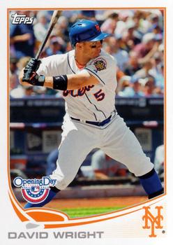 2013 Topps Opening Day #6 David Wright Front