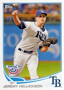 2013 Topps Opening Day #31 Jeremy Hellickson Front
