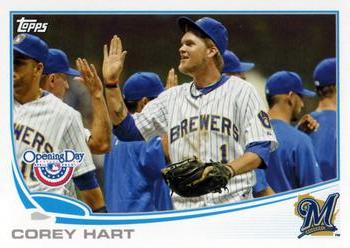 2013 Topps Opening Day #110 Corey Hart Front
