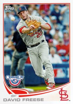 2013 Topps Opening Day #132 David Freese Front