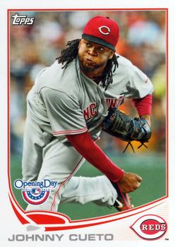 2013 Topps Opening Day #191 Johnny Cueto Front