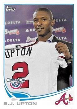 2013 Topps Opening Day #115 B.J. Upton Front
