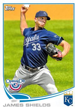 2013 Topps Opening Day #94 James Shields Front