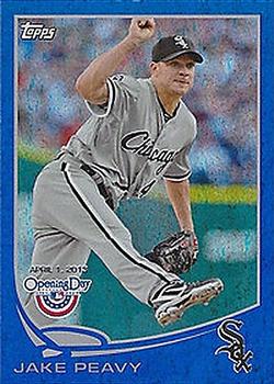 2013 Topps Opening Day - Blue #47 Jake Peavy Front