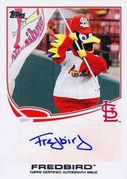 2013 Topps Opening Day - Mascot Autographs #MA-4 Fredbird Front