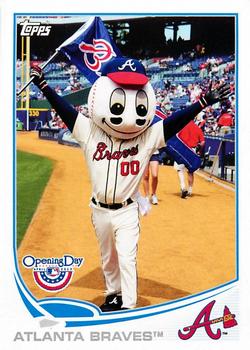 2013 Topps Opening Day - Mascots #M-13 Homer the Brave Front