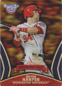 2013 Topps Opening Day - Opening Day Stars #ODS-19 Bryce Harper Front