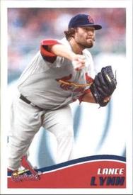 2013 Topps Stickers #218 Lance Lynn Front