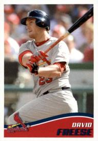 2013 Topps Stickers #220 David Freese Front