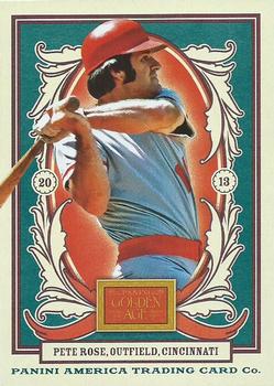 2013 Panini Golden Age #138 Pete Rose Front
