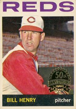 2013 Topps Heritage - 50th Anniversary Buybacks #49 Bill Henry Front