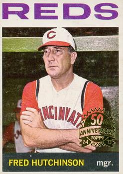 2013 Topps Heritage - 50th Anniversary Buybacks #207 Fred Hutchinson Front