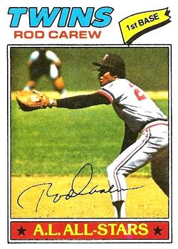 1977 Topps #120 Rod Carew Front
