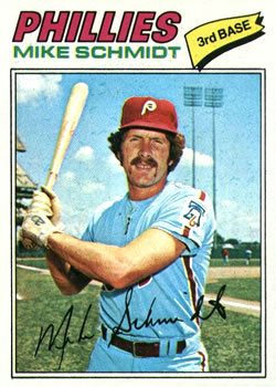 1977 Topps #140 Mike Schmidt Front