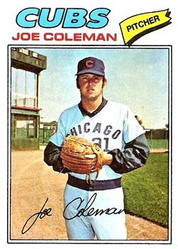 1977 Topps #219 Joe Coleman Front