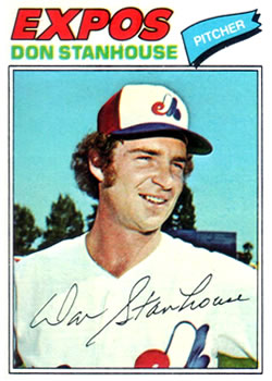 1977 Topps #274 Don Stanhouse Front