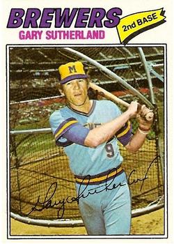 1977 Topps #307 Gary Sutherland Front