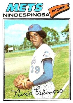 1977 Topps #376 Nino Espinosa Front