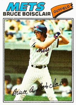 1977 Topps #399 Bruce Boisclair Front