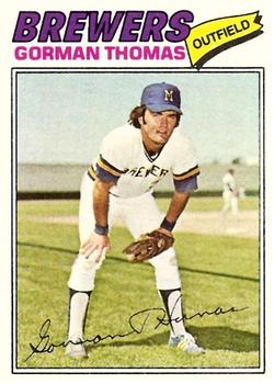 1977 Topps #439 Gorman Thomas Front