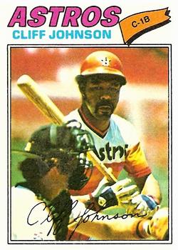 1977 Topps #514 Cliff Johnson Front