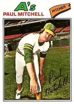 1977 Topps #53 Paul Mitchell Front