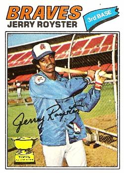1977 Topps #549 Jerry Royster Front