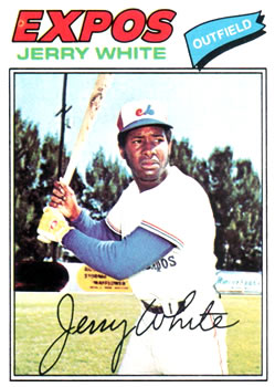 1977 Topps #557 Jerry White Front