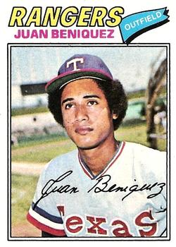 1977 Topps #81 Juan Beniquez Front