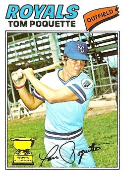1977 Topps #93 Tom Poquette Front