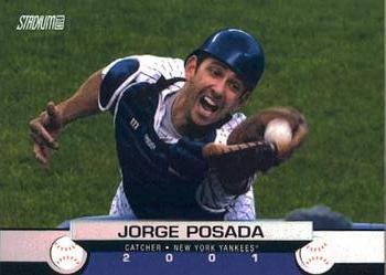 2001 Stadium Club - Pre-Production Samples #PP2 Jorge Posada Front