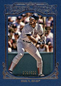 2013 Topps Gypsy Queen - Framed Blue #158 Wade Boggs Front