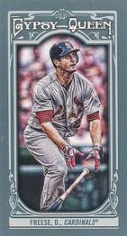 2013 Topps Gypsy Queen - Mini #34 David Freese Front