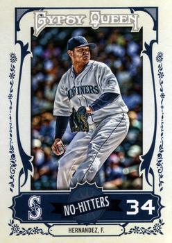 2013 Topps Gypsy Queen - No Hitters #NH-FH Felix Hernandez Front