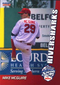 2012 Choice Camden Riversharks #14 Mike McGuire Front