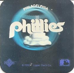 1990 Upper Deck - Team Logo Holograms #NNO Philadelphia Phillies Front