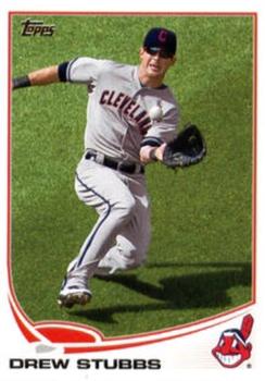 2013 Topps Cleveland Indians #CLE-3 Drew Stubbs Front