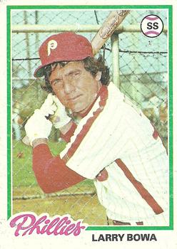 1978 Topps #90 Larry Bowa Front