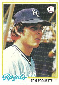 1978 Topps #357 Tom Poquette Front