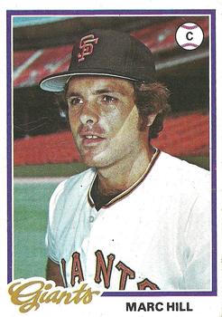 1978 Topps #359 Marc Hill Front
