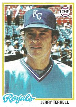 1978 Topps #525 Jerry Terrell Front