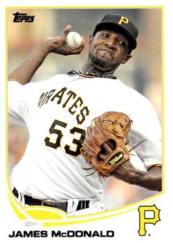 2013 Topps Pittsburgh Pirates #PIT10 James McDonald Front