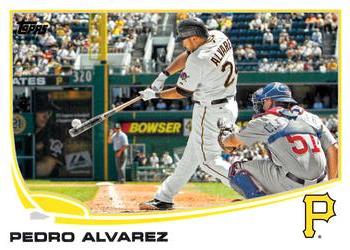 2013 Topps Pittsburgh Pirates #PIT5 Pedro Alvarez Front