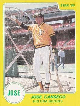 1986 Star Jose Canseco #NNO Jose Canseco Front