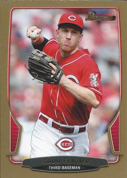 2013 Bowman - Gold #192 Todd Frazier Front