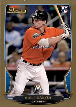 2013 Bowman - Gold #87 Rob Brantly Front