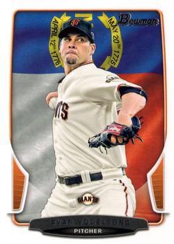 2013 Bowman - Hometown #16 Ryan Vogelsong Front